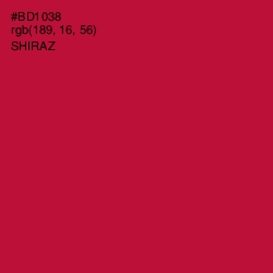 #BD1038 - Shiraz Color Image