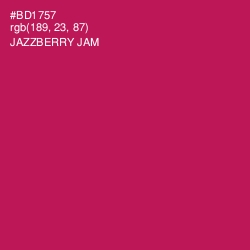 #BD1757 - Jazzberry Jam Color Image