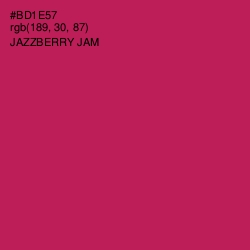 #BD1E57 - Jazzberry Jam Color Image