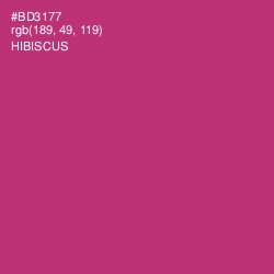 #BD3177 - Hibiscus Color Image