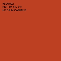 #BD4022 - Medium Carmine Color Image