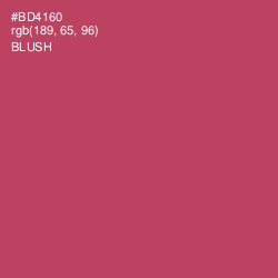 #BD4160 - Blush Color Image