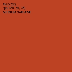 #BD4223 - Medium Carmine Color Image
