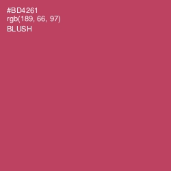 #BD4261 - Blush Color Image