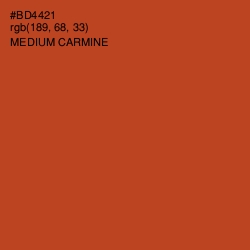 #BD4421 - Medium Carmine Color Image