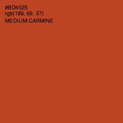 #BD4525 - Medium Carmine Color Image