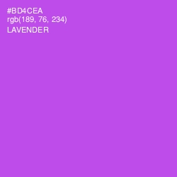 #BD4CEA - Lavender Color Image