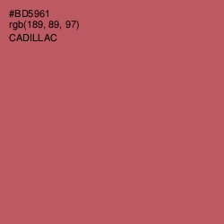 #BD5961 - Cadillac Color Image