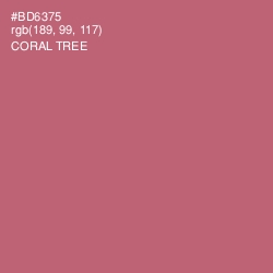 #BD6375 - Coral Tree Color Image