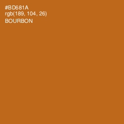 #BD681A - Bourbon Color Image