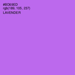 #BD69ED - Lavender Color Image