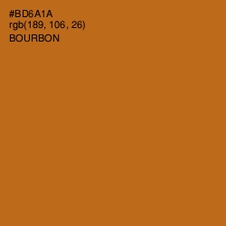 #BD6A1A - Bourbon Color Image