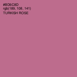 #BD6C8D - Turkish Rose Color Image