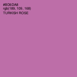 #BD6DA8 - Turkish Rose Color Image