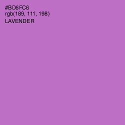 #BD6FC6 - Lavender Color Image