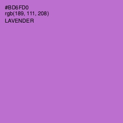 #BD6FD0 - Lavender Color Image