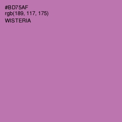 #BD75AF - Wisteria Color Image