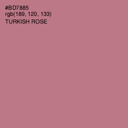 #BD7885 - Turkish Rose Color Image