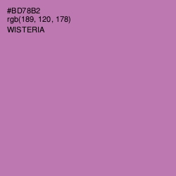 #BD78B2 - Wisteria Color Image