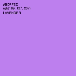 #BD7FED - Lavender Color Image