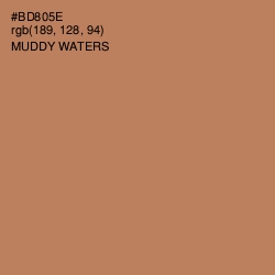 #BD805E - Muddy Waters Color Image
