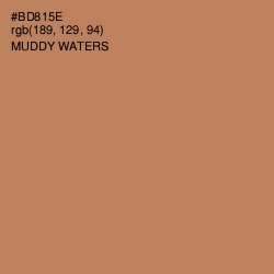 #BD815E - Muddy Waters Color Image