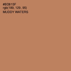 #BD815F - Muddy Waters Color Image