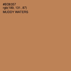 #BD8357 - Muddy Waters Color Image
