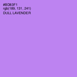 #BD83F1 - Dull Lavender Color Image