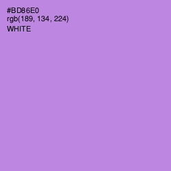 #BD86E0 - Dull Lavender Color Image