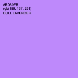 #BD89FB - Dull Lavender Color Image