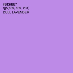 #BD8BE7 - Dull Lavender Color Image