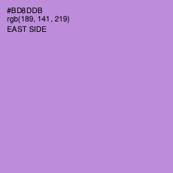 #BD8DDB - East Side Color Image