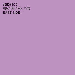 #BD91C0 - East Side Color Image