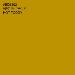 #BD9302 - Hot Toddy Color Image