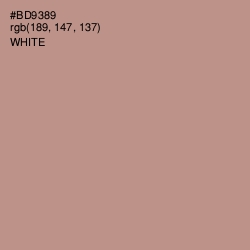 #BD9389 - Quicksand Color Image