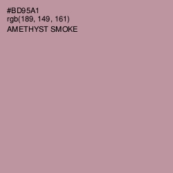 #BD95A1 - Amethyst Smoke Color Image