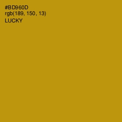 #BD960D - Lucky Color Image
