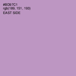#BD97C1 - East Side Color Image