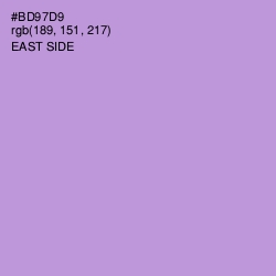 #BD97D9 - East Side Color Image