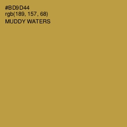 #BD9D44 - Muddy Waters Color Image