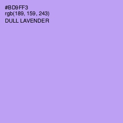 #BD9FF3 - Dull Lavender Color Image