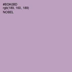 #BDA0BD - Nobel Color Image