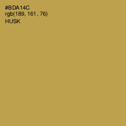 #BDA14C - Husk Color Image