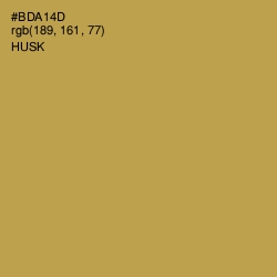 #BDA14D - Husk Color Image