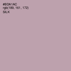 #BDA1AC - Silk Color Image