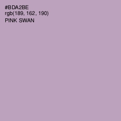 #BDA2BE - Pink Swan Color Image