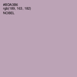 #BDA3B6 - Nobel Color Image