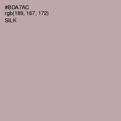 #BDA7AC - Silk Color Image