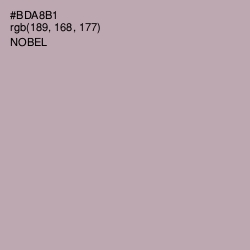 #BDA8B1 - Nobel Color Image